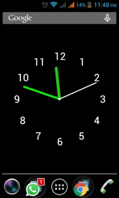 Adi Analog Clock Live Wallpaper android App screenshot 3