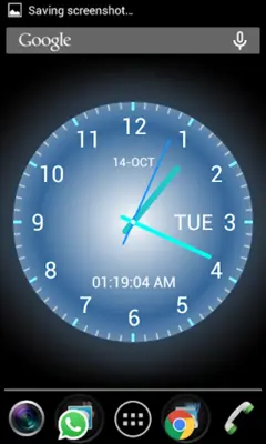 Adi Analog Clock Live Wallpaper android App screenshot 6