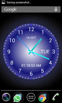 Adi Analog Clock Live Wallpaper android App screenshot 8